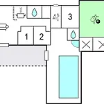 펜션 Pet Friendly Home In Blavand With Sauna Blåvand